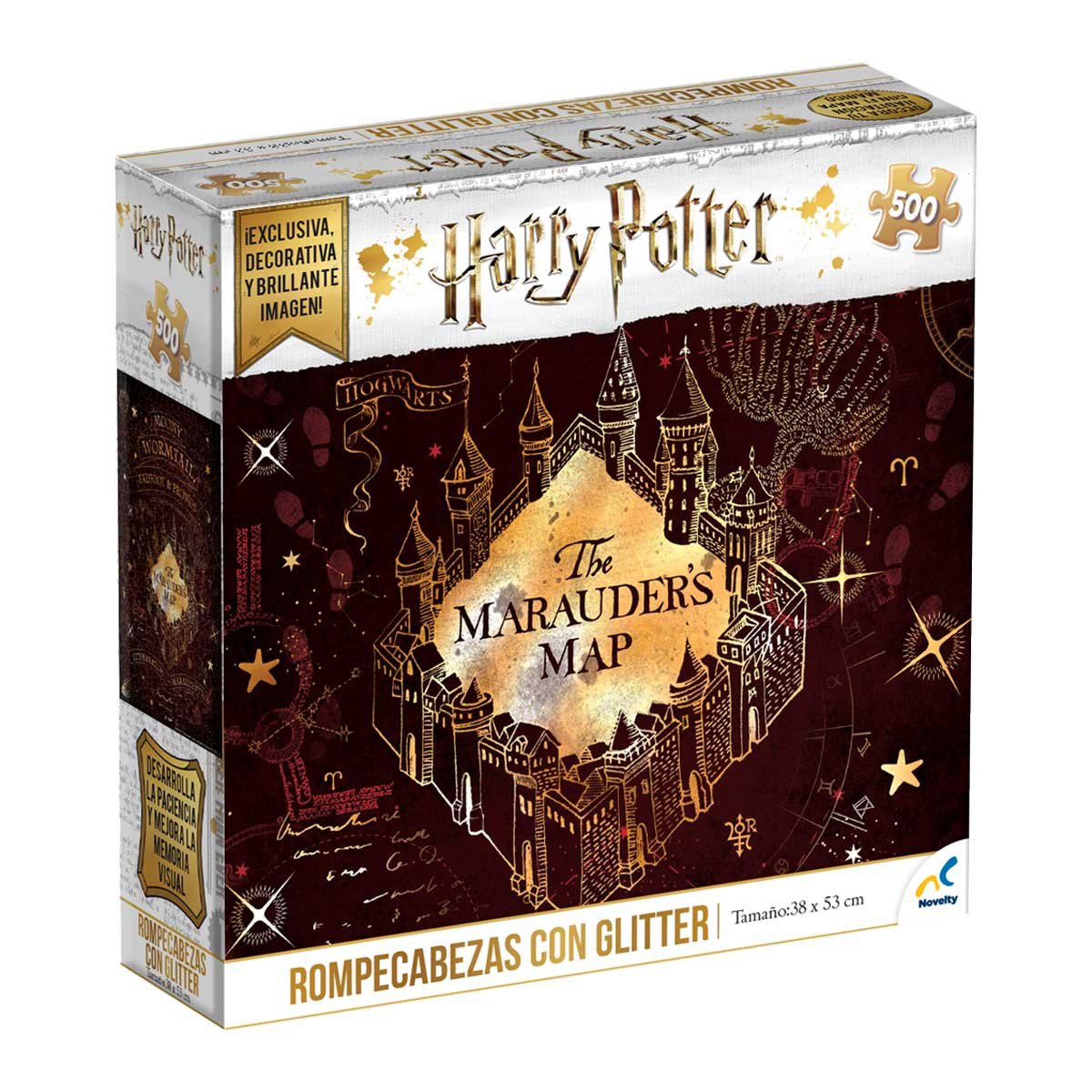 Rompecabezas Glow In The Dark 500 Piezas Harry Potter Novelty