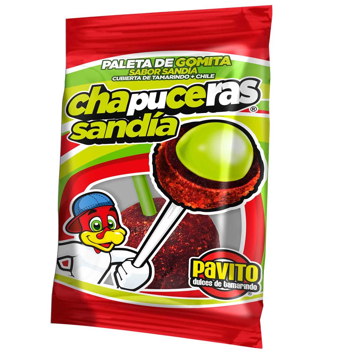 Paleta de Tamarindo Sandia Chapusera Pavito Dul-Tama Pavito