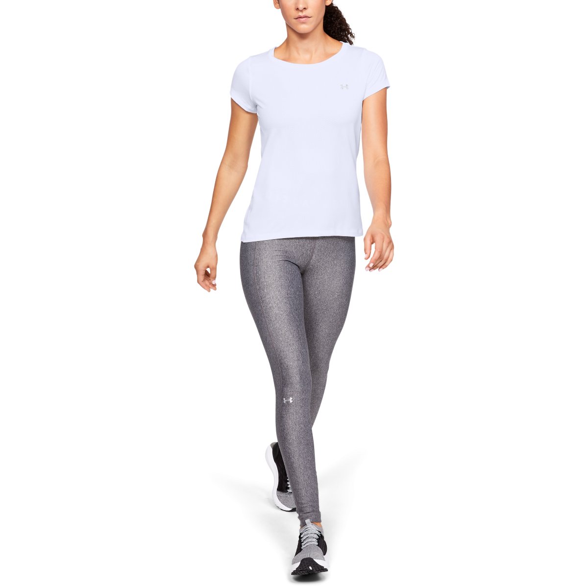 Playera Manga Corta Blanca Under Armour  para Mujer