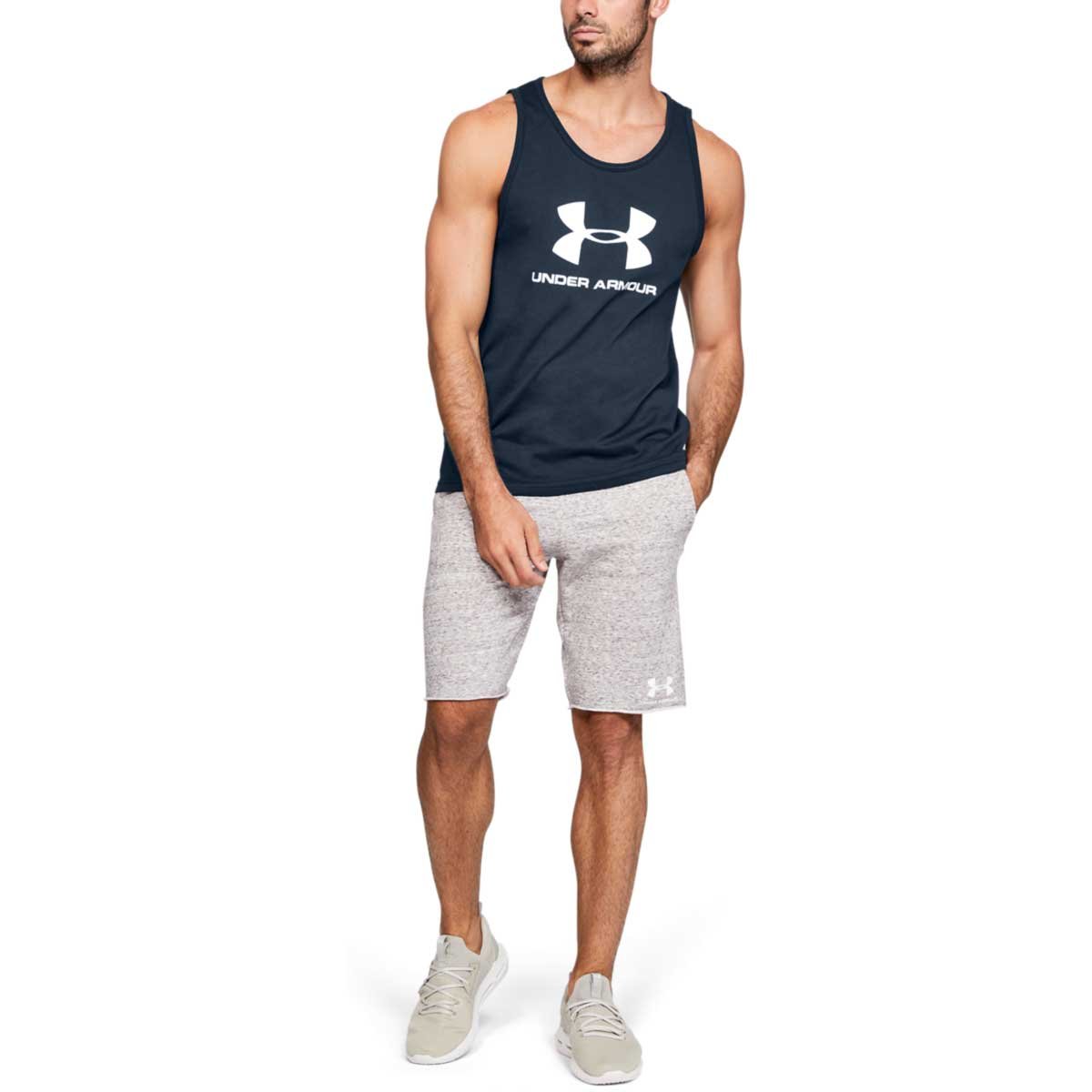 Playera Sin Manga Azul Under Armour - Caballero