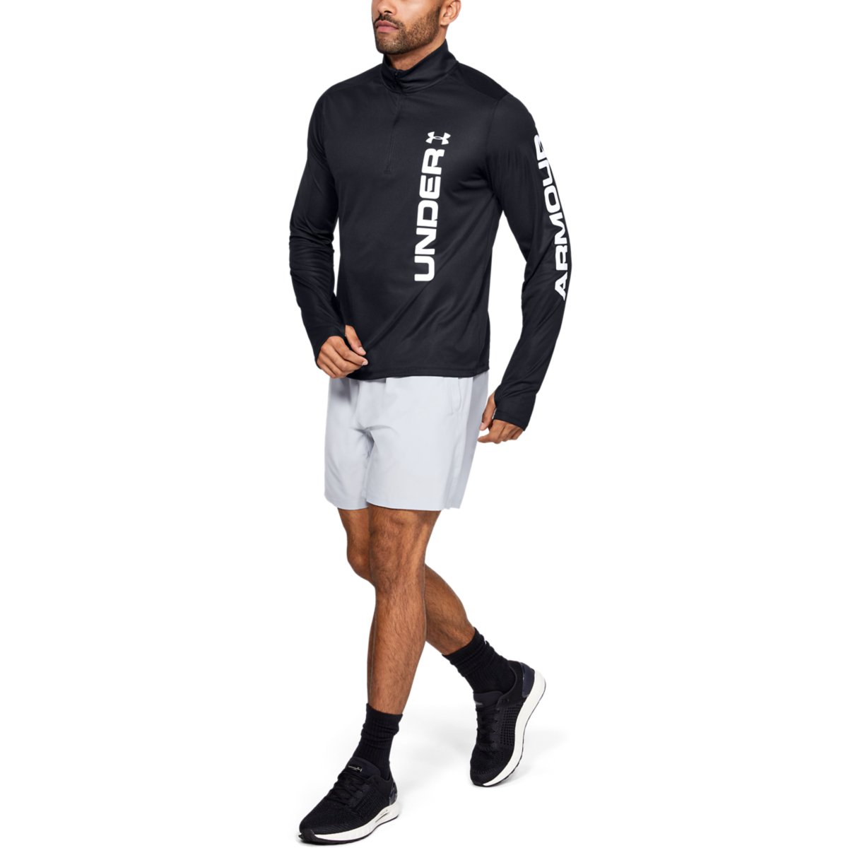 Sudadera Negra Under Armour - Caballero