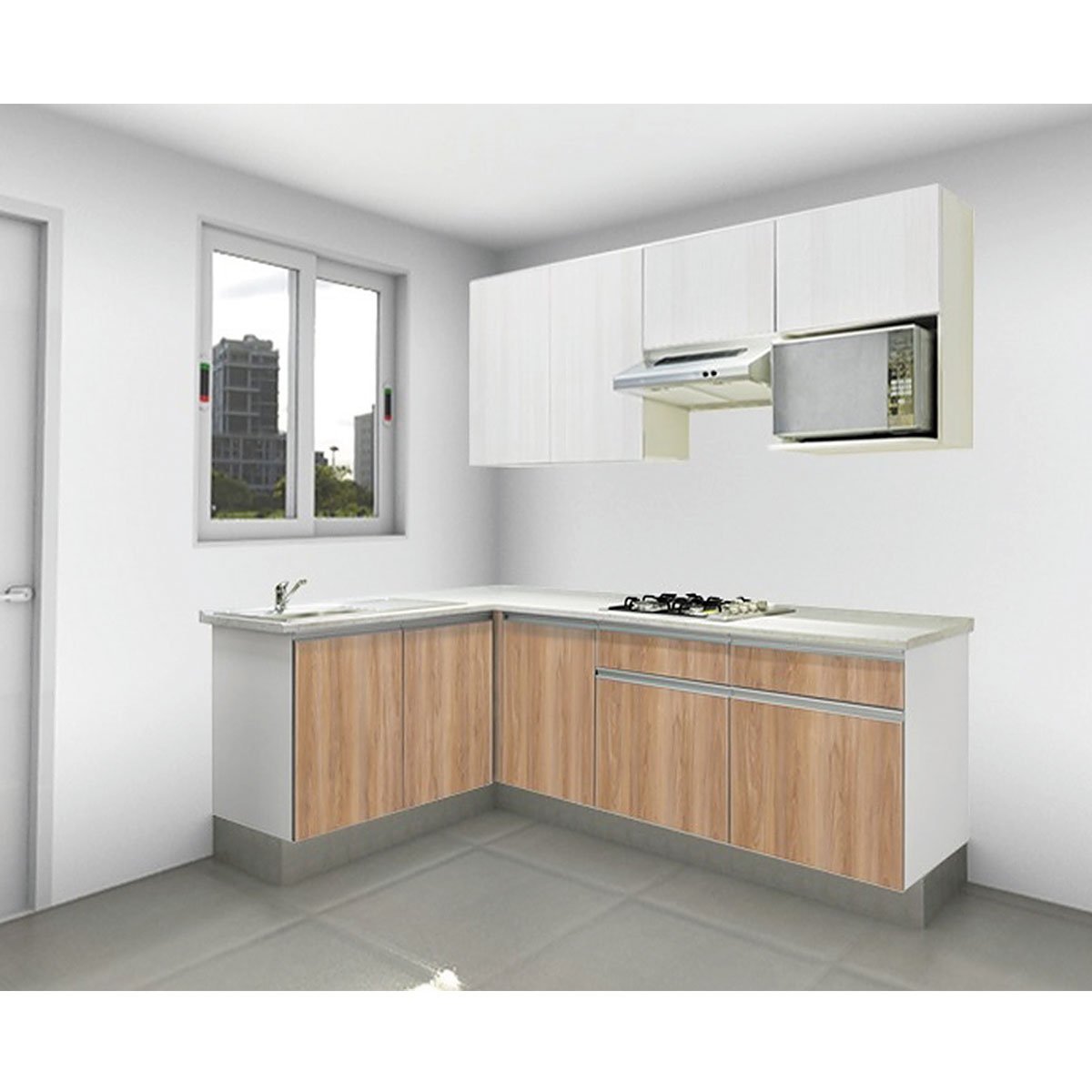 Cocina Armenia Esc. 2.34 X 1.51 Derecha Ferreti