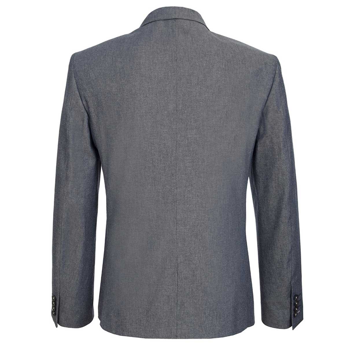 Saco de Vestir para Caballero con Strech Azul Medio Bruno Magnani