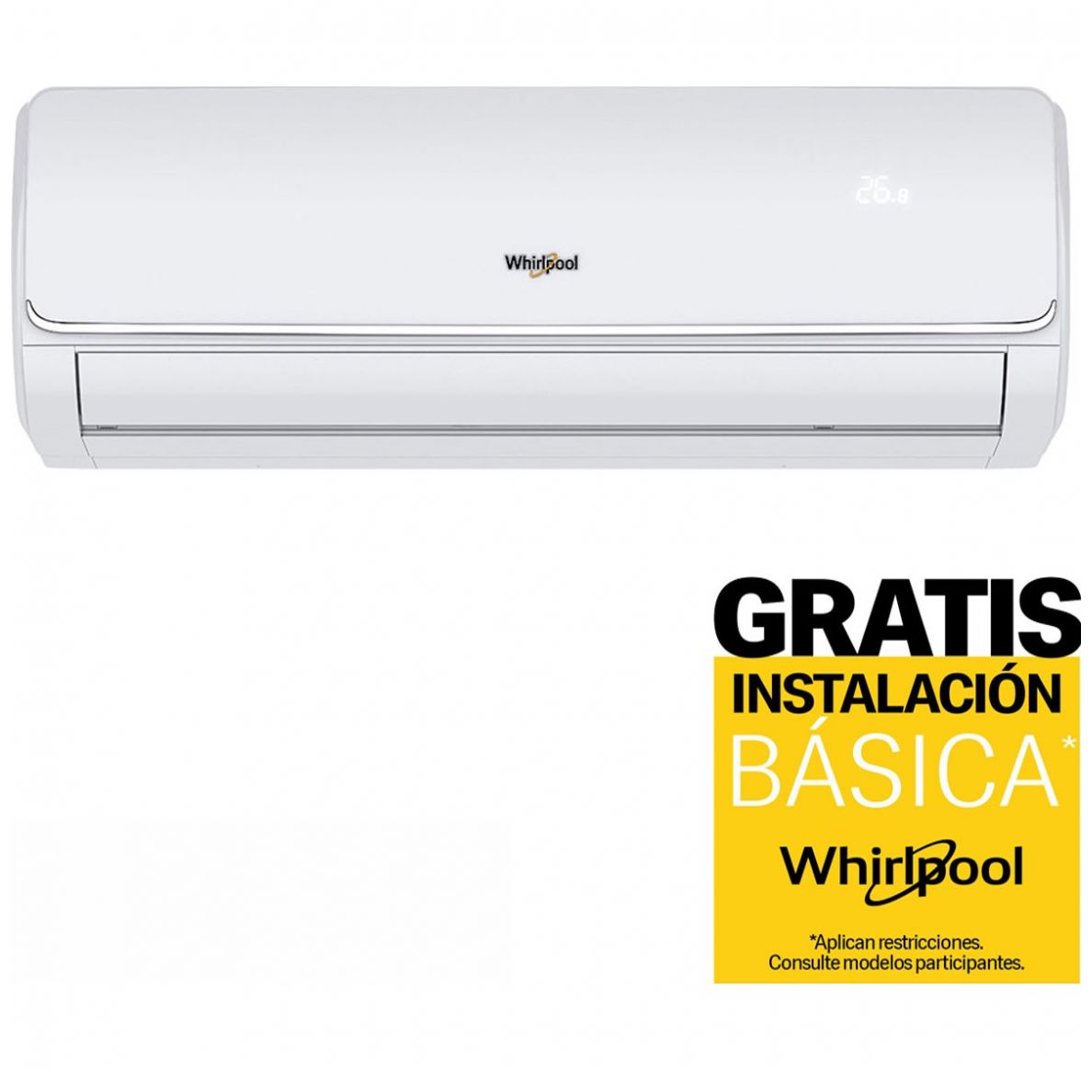 Minisplit Classic Whirlpool 230 V Blanco Whirlpool