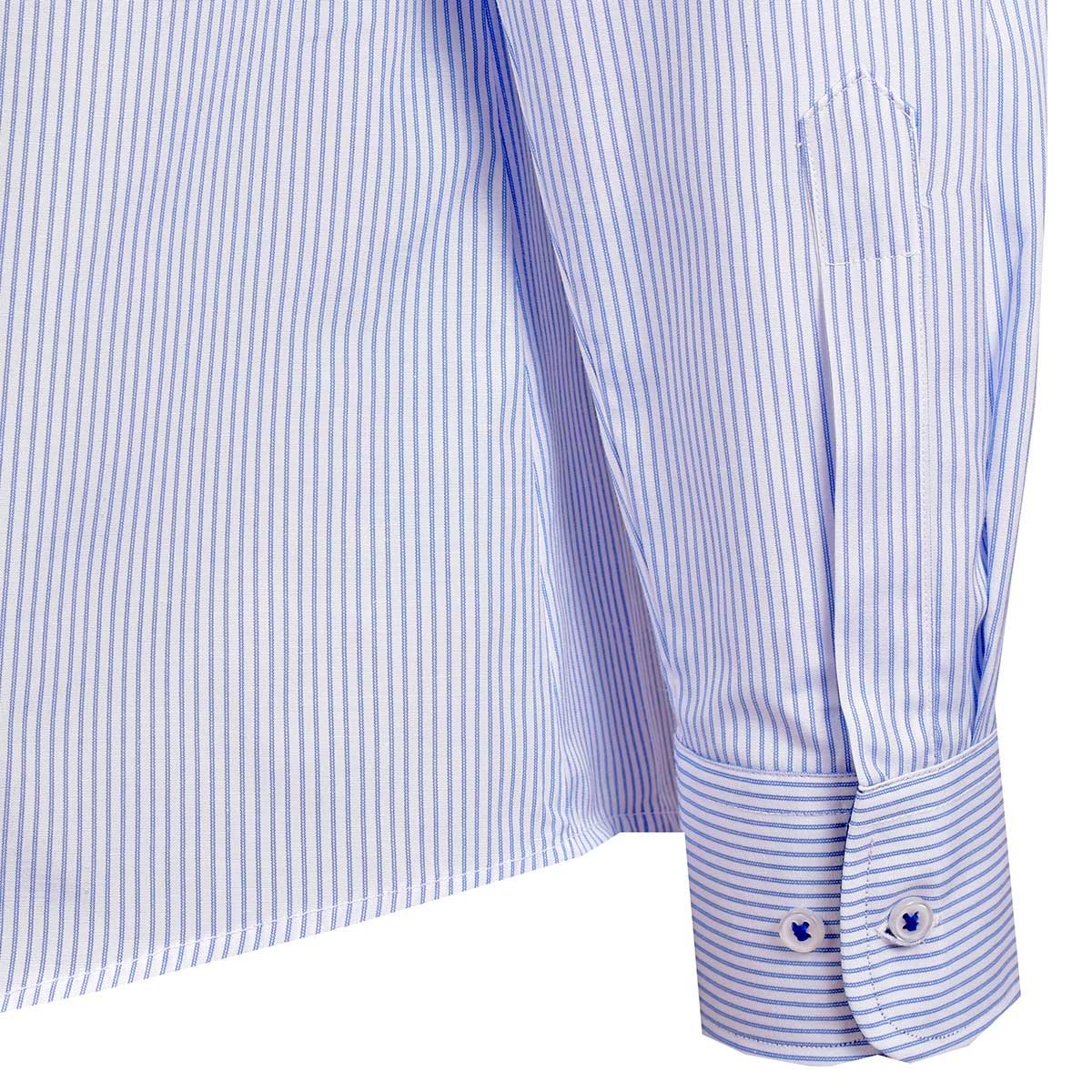 Camisa de Vestir para Caballero Color Azul Carlo Corinto Slim Fit