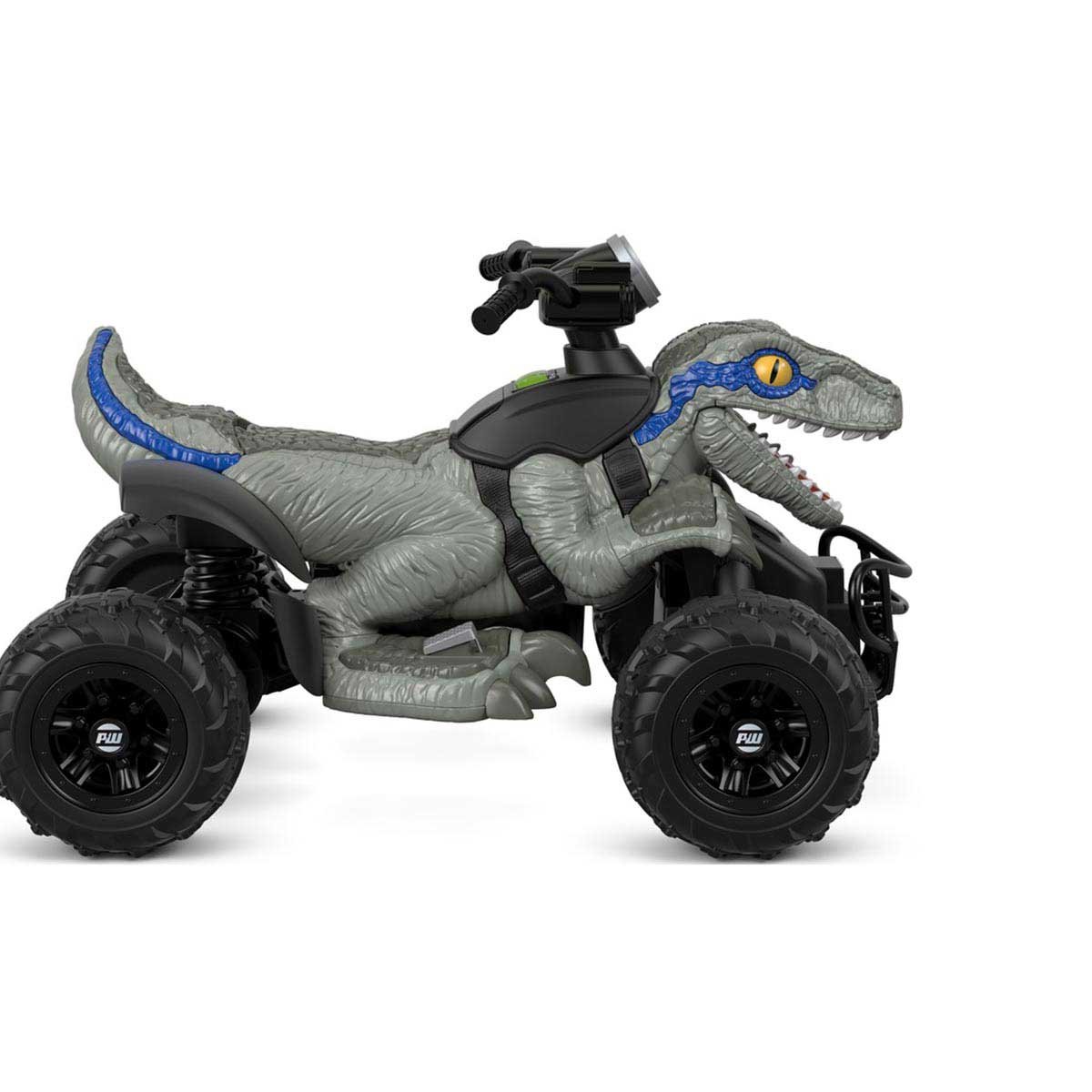 Montable Fisher Price Power Wheels Jurassic World Dino Racer Mattel