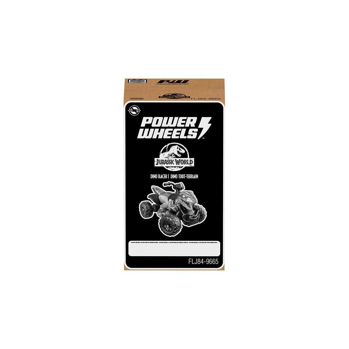 Montable Fisher Price Power Wheels Jurassic World Dino Racer Mattel