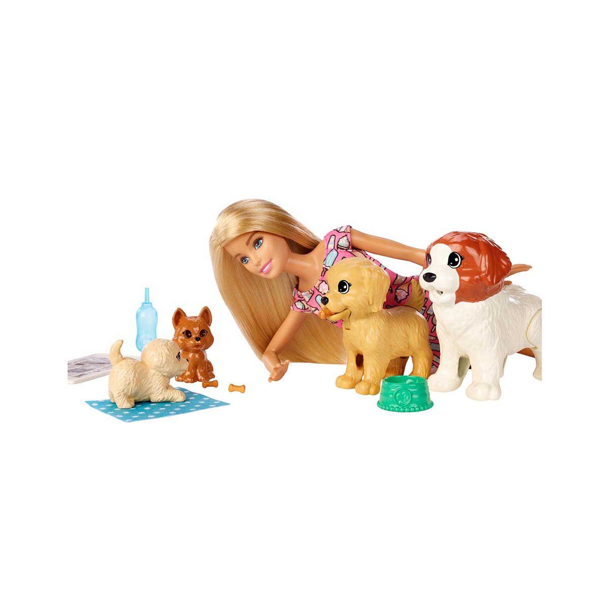 Barbie Guardería de Perritos Mattel