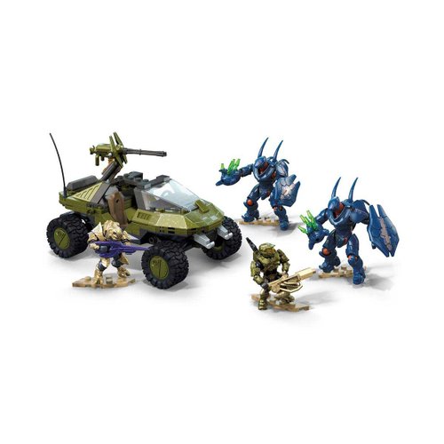 Mega Construx Halo Warthog Run Mattel