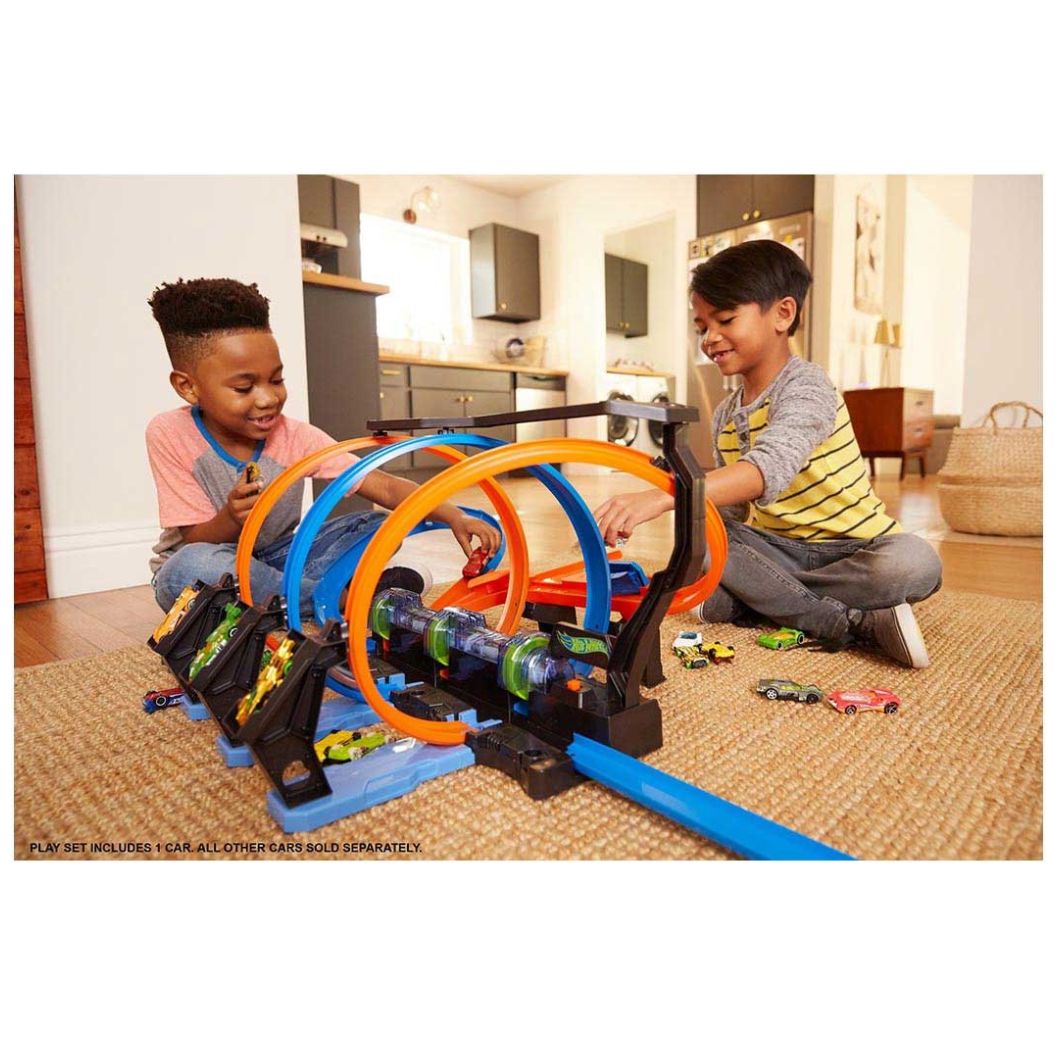 hot wheels espiral de choques precio