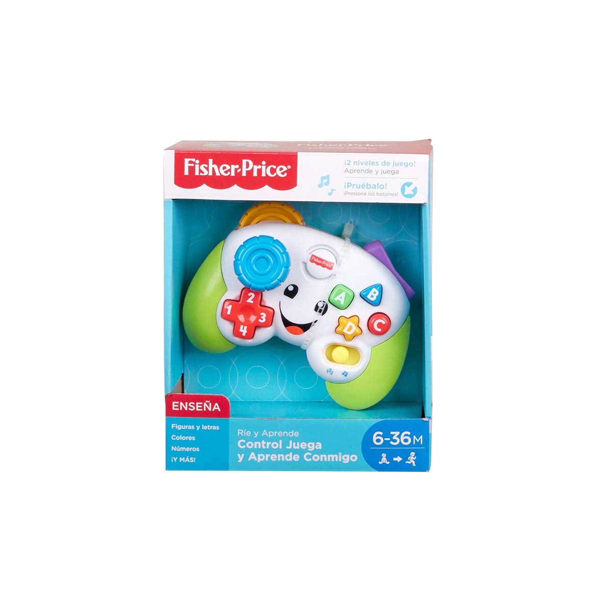 Fisher Price Ríe Y Aprende Control Juega Y Aprende Conmigo Mattel