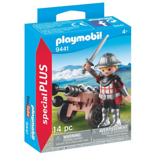 Caballero con Cañón Playmobil