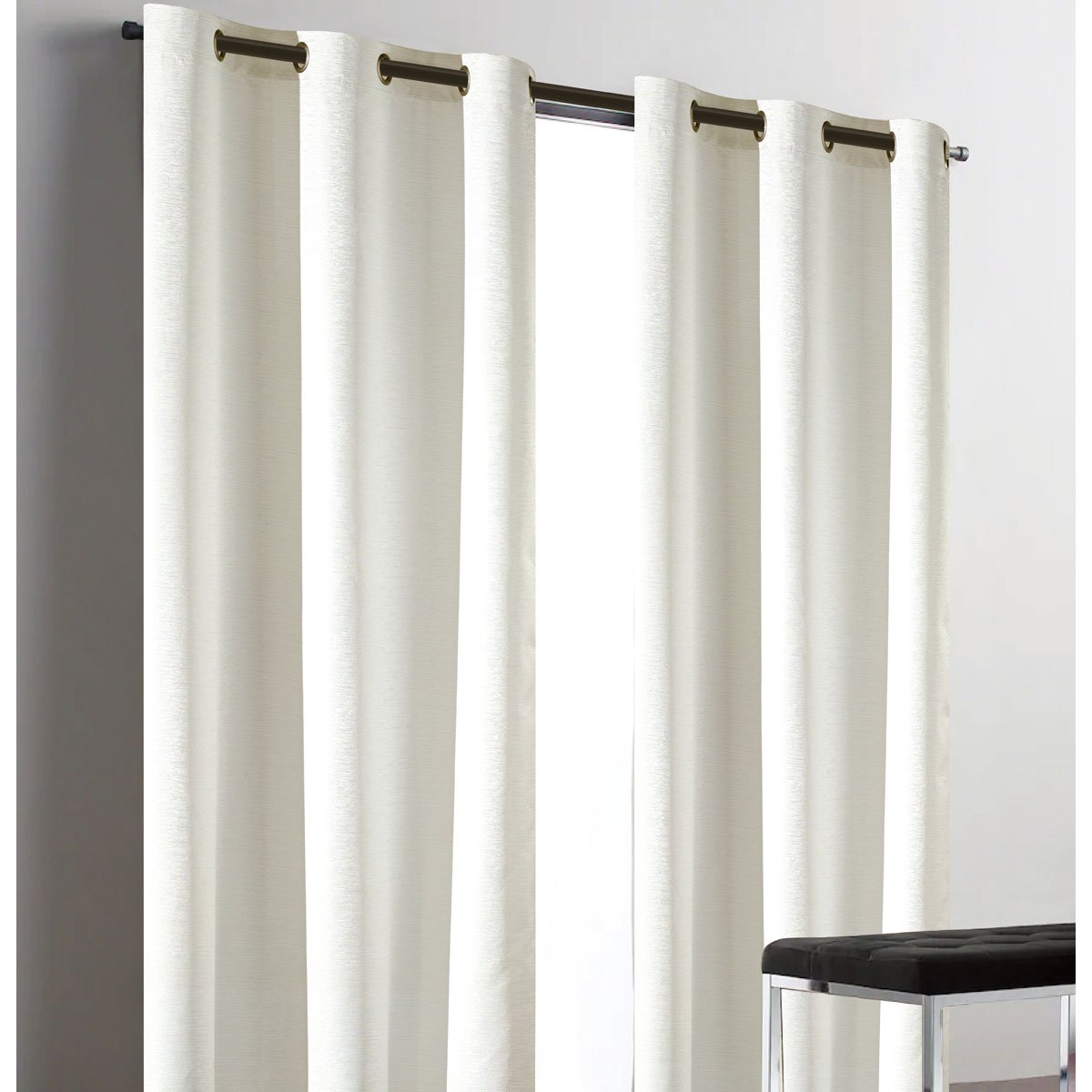 Cortina 2 Panels .95X2.10  Semi Opaca Culver City Ivory Chd Home