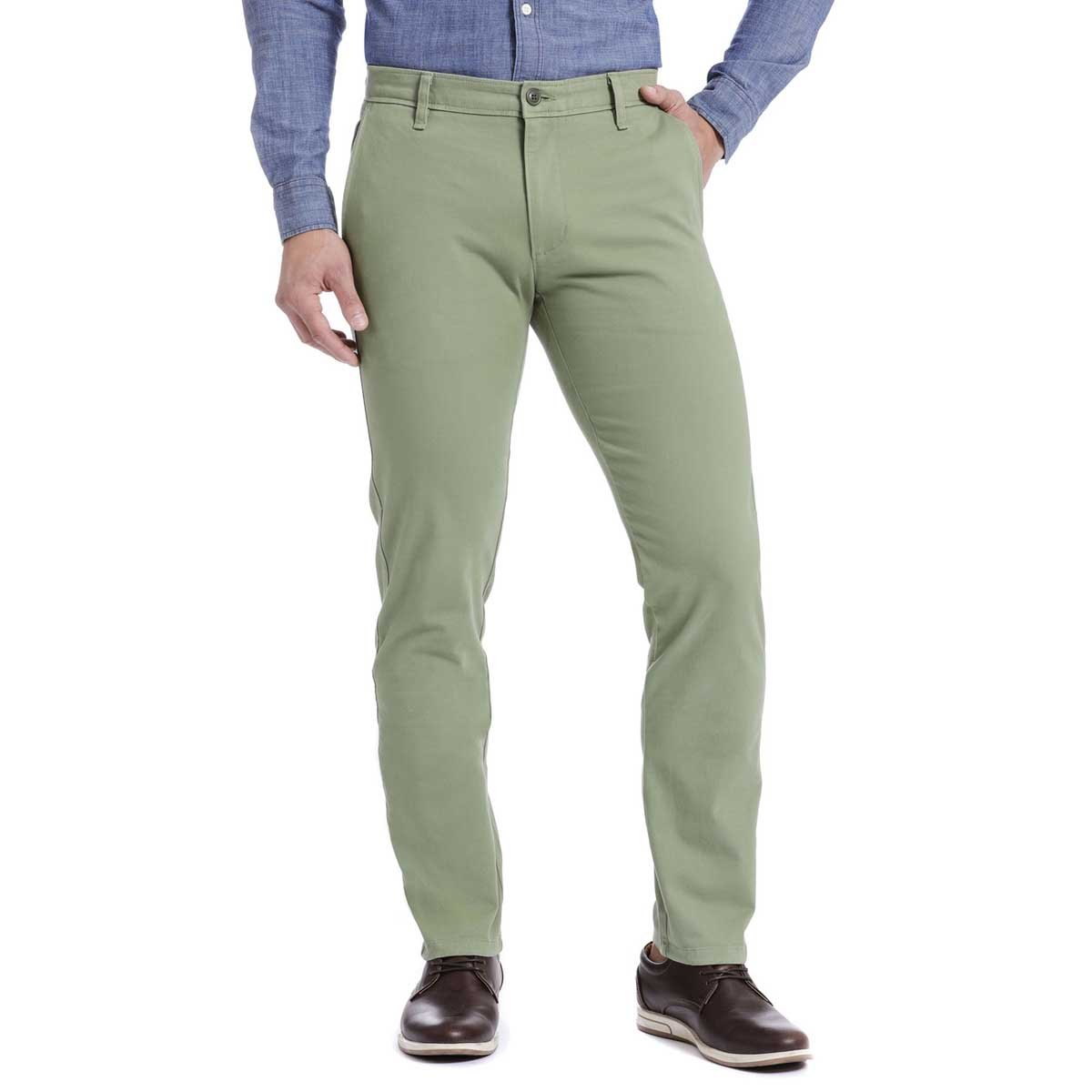 Pantalón Chino Verde para Caballero Ultimate 360 Slim Dockers