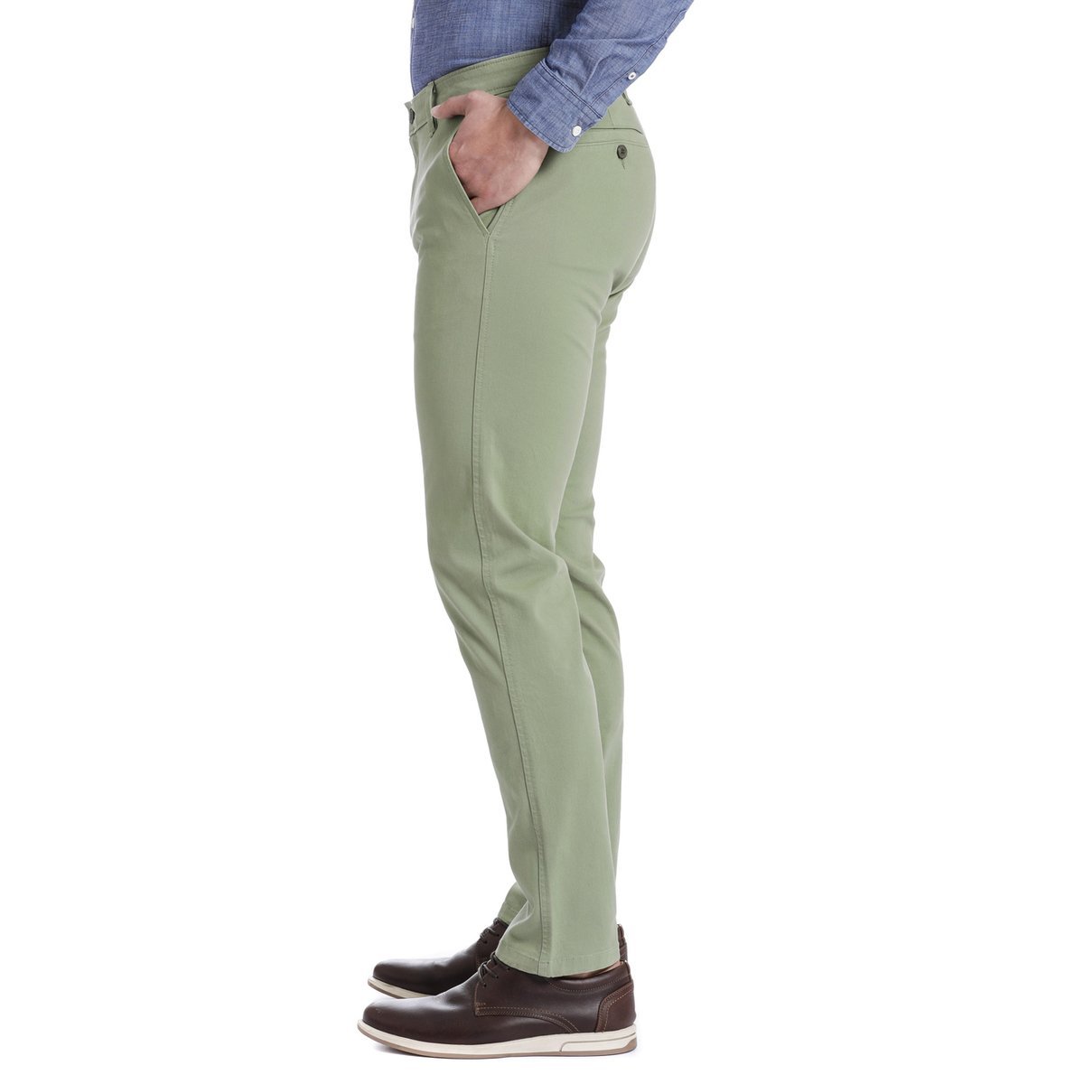 Pantalón Chino Verde para Caballero Ultimate 360 Slim Dockers