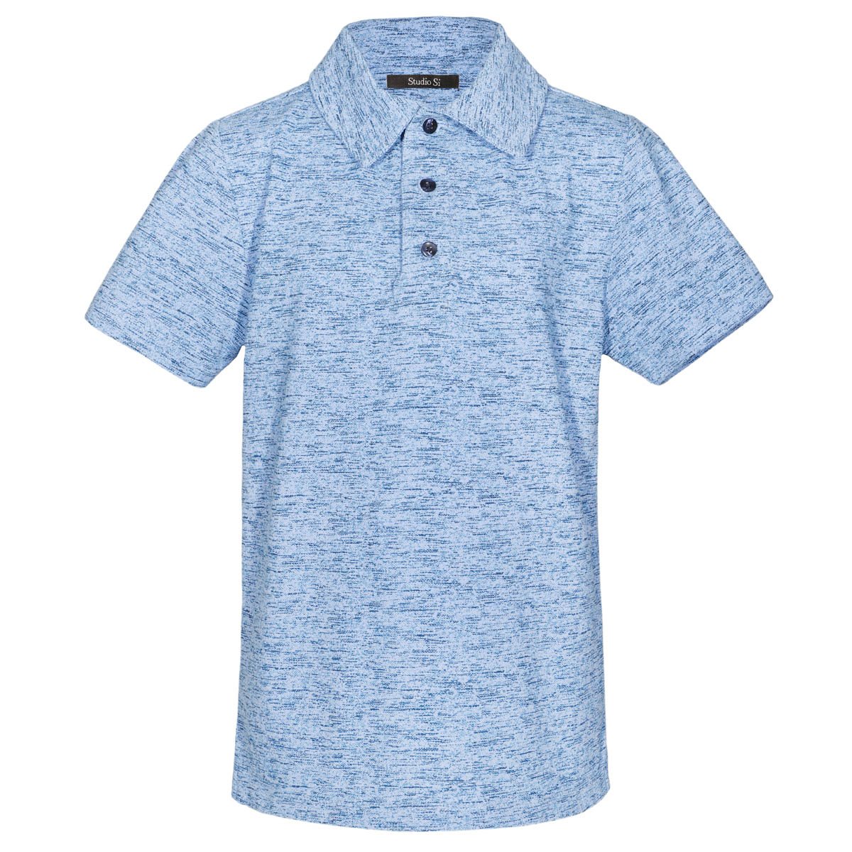 Playera Azul a Rayas para Niño Studio si