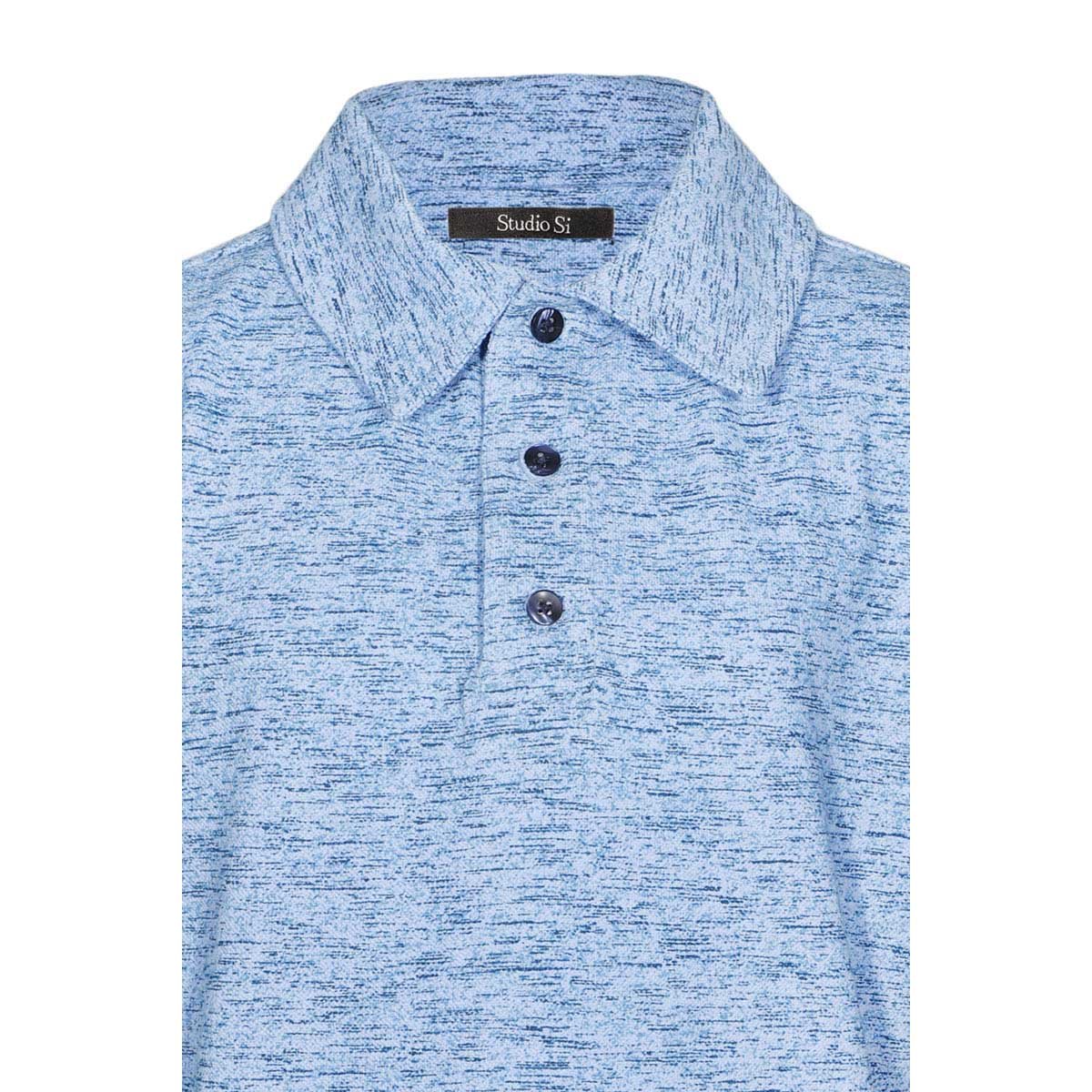 Playera Azul a Rayas para Niño Studio si