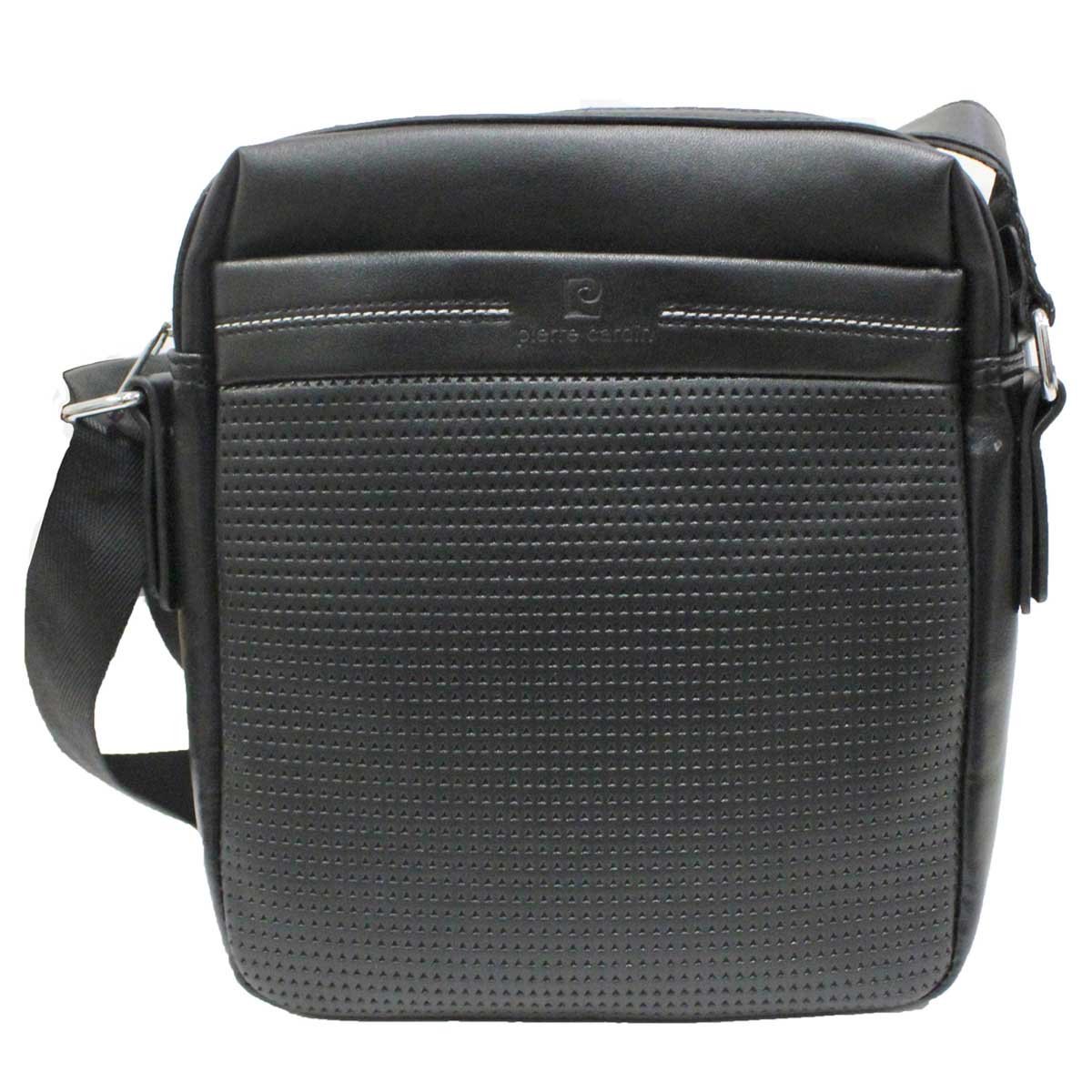 Bandolera Negra Pierre Cardin para Hombre