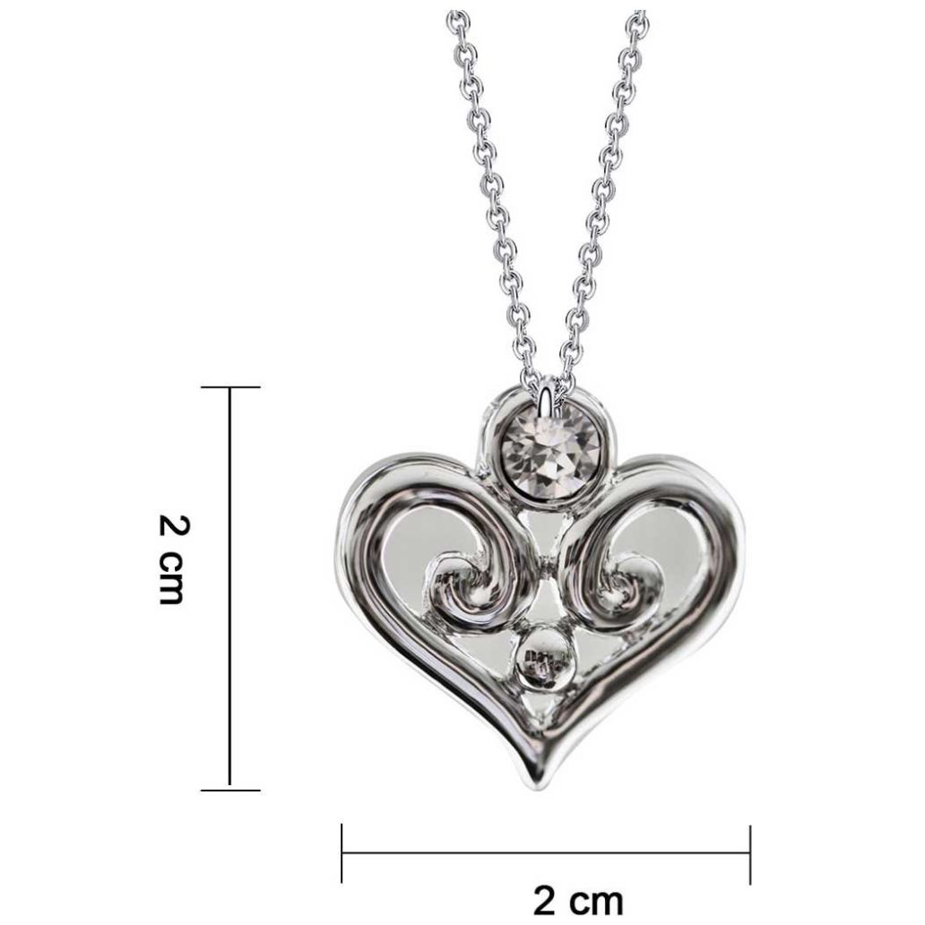 Cadena Dije Corazón Moderno Mayfer