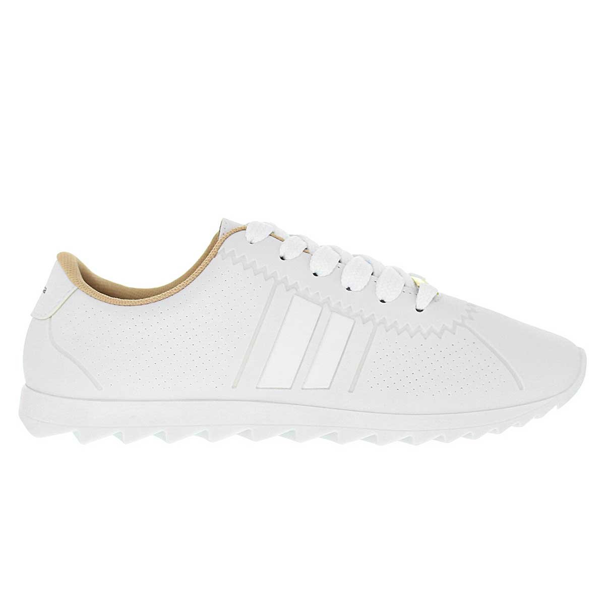 Tenis Blanco Liso con Agujeta Moleca