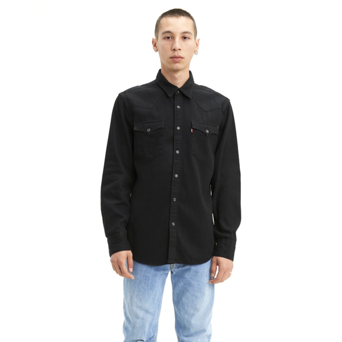 camisa levis negra