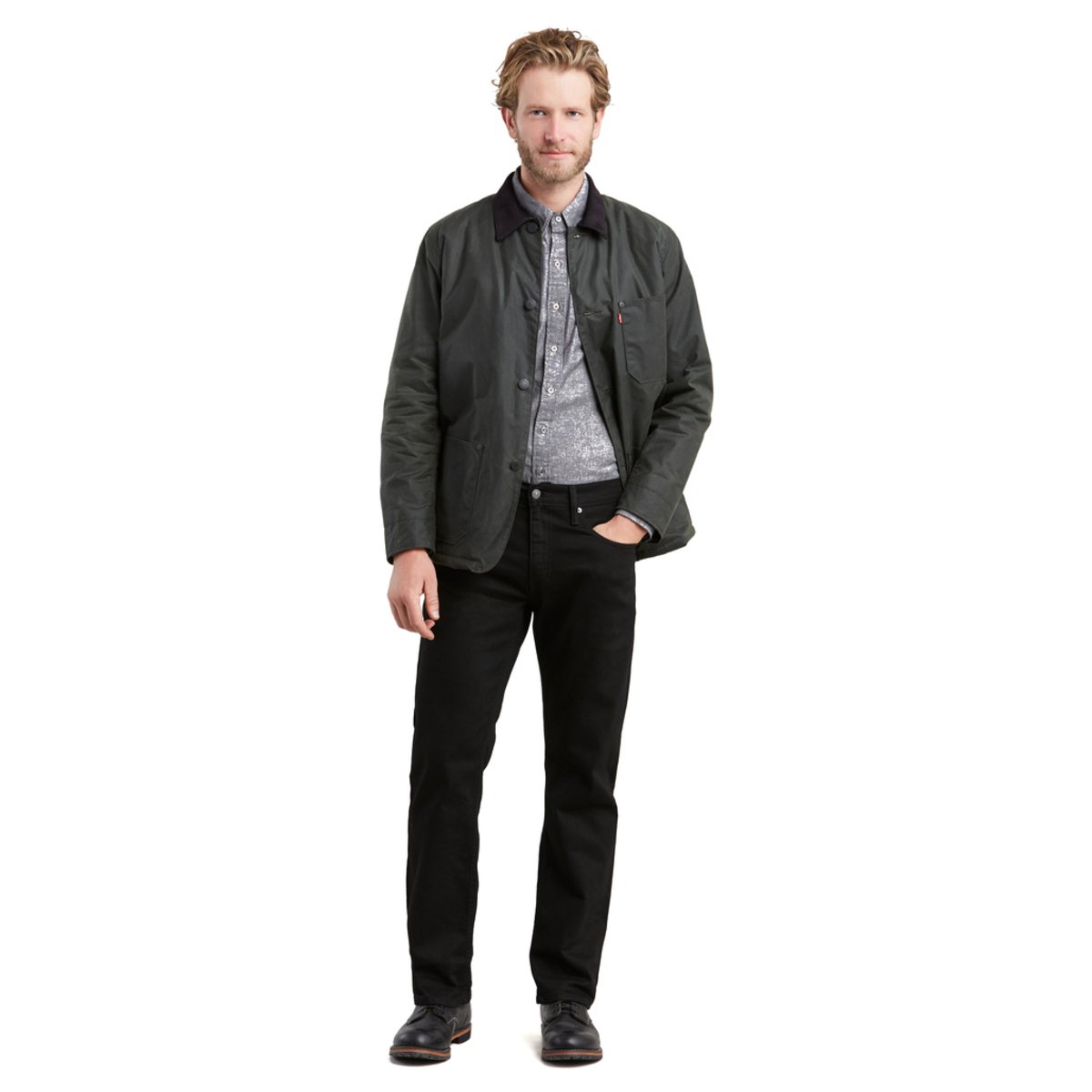 Jeans 559 Relaxed Straight Negros para Caballero Levi's