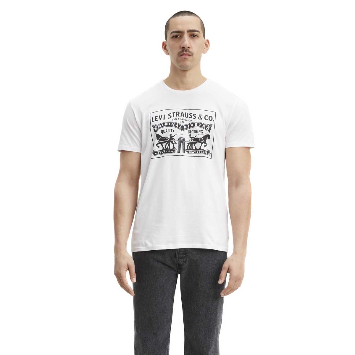 Playera Blanca para Hombre Levi's