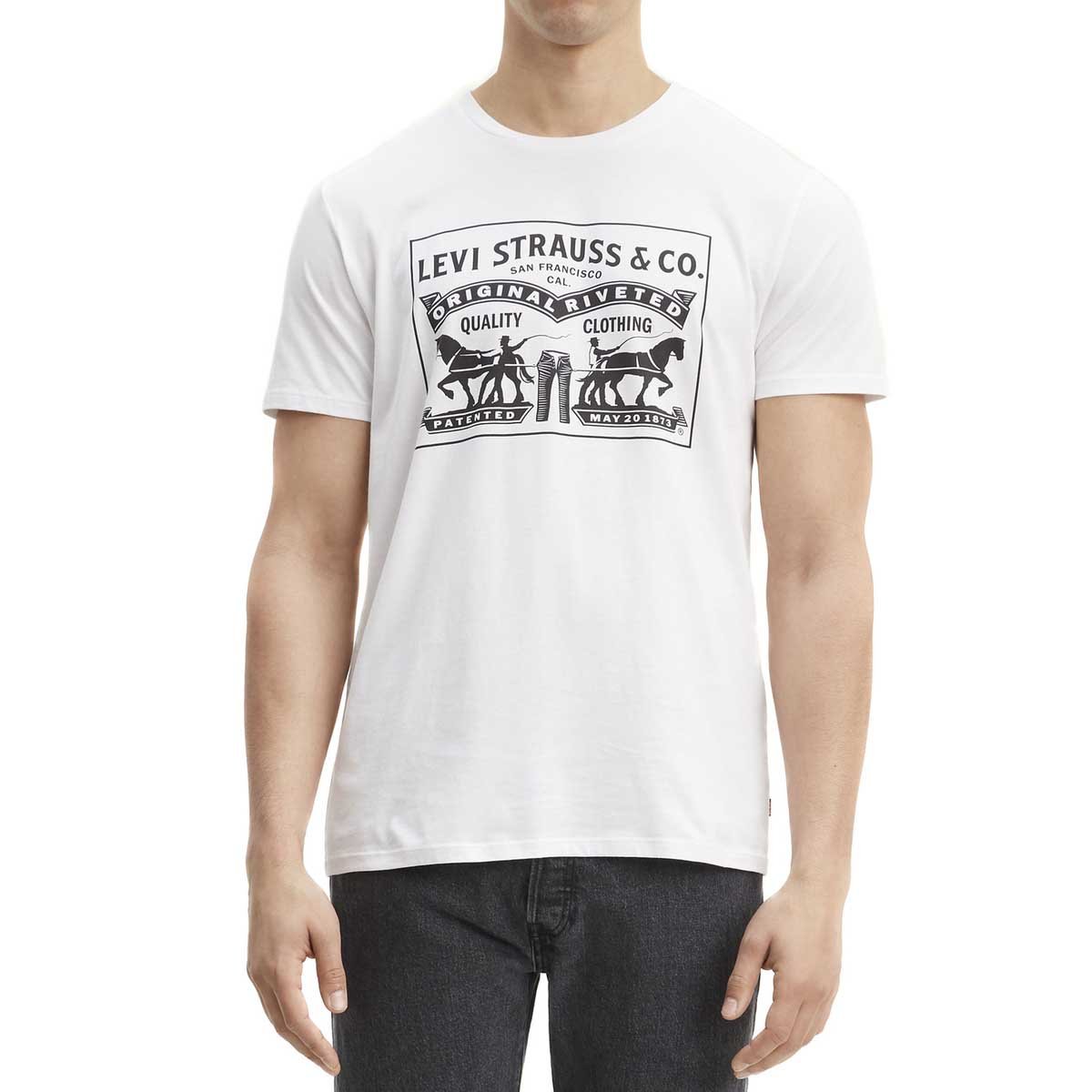 Playera Blanca para Hombre Levi's
