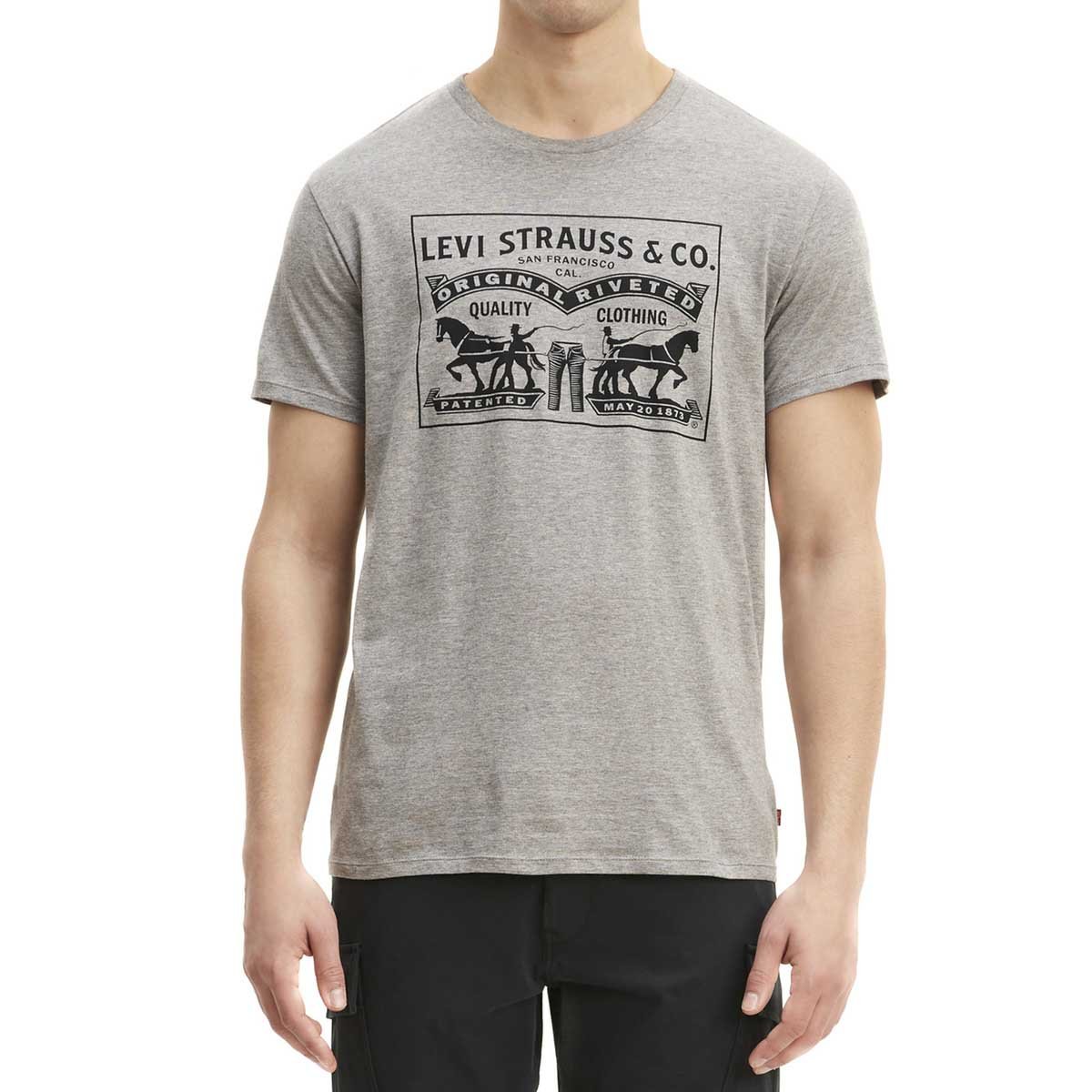 Playera Gris para Hombre Levi's
