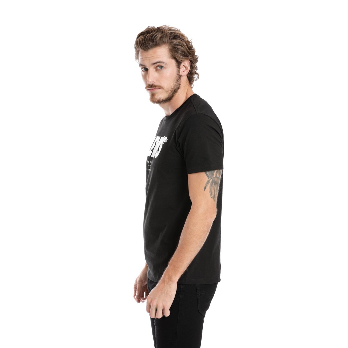 Playera Negra para Caballero Levi's&reg;