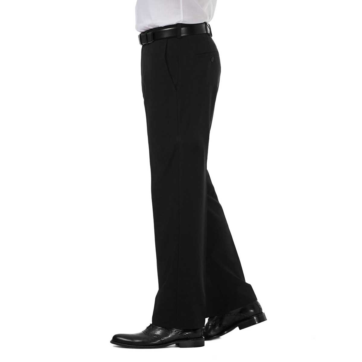 Pantalón Haggar Negro Cool 18 Pro Classic Fit para Hombre