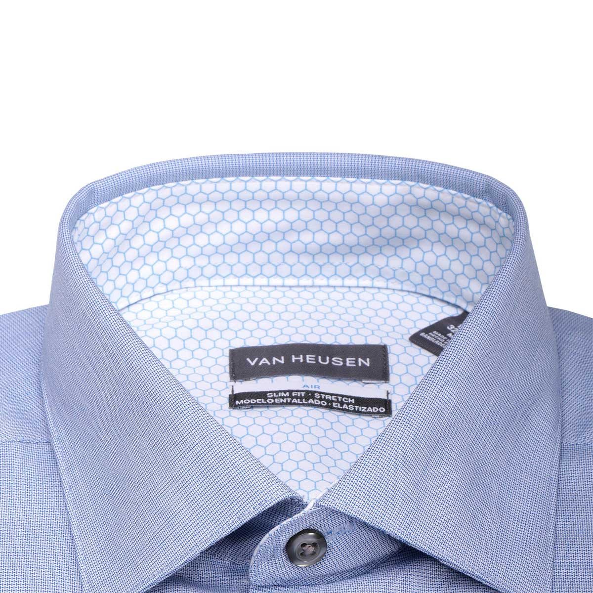 Camisa de Vestir para Caballero Van Heusen Azul