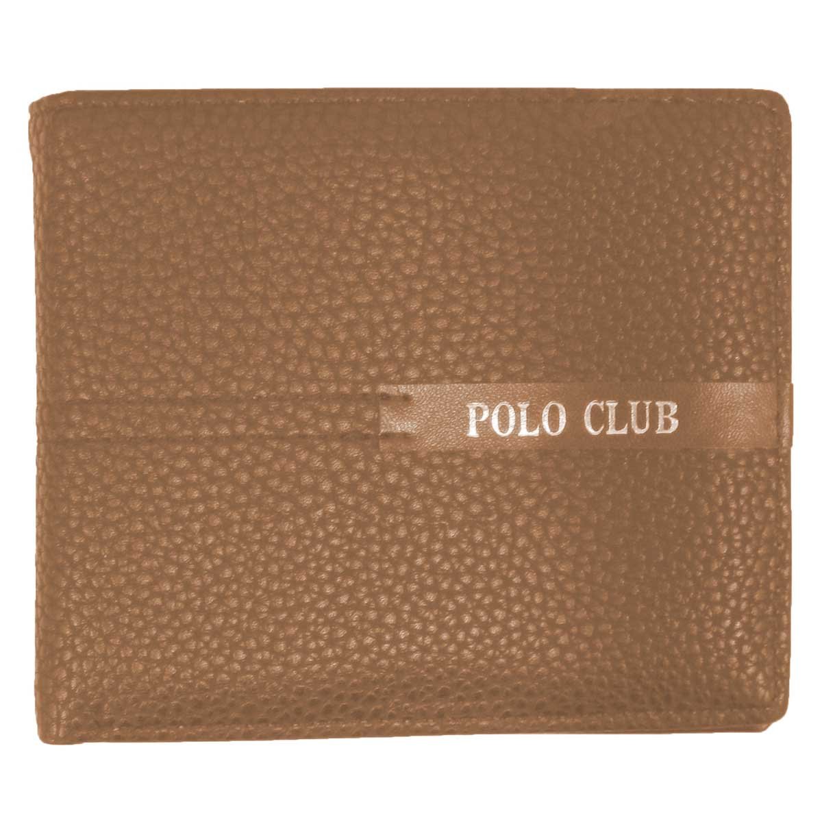 Billetera Café Claro Rcb Polo Club para Hombre