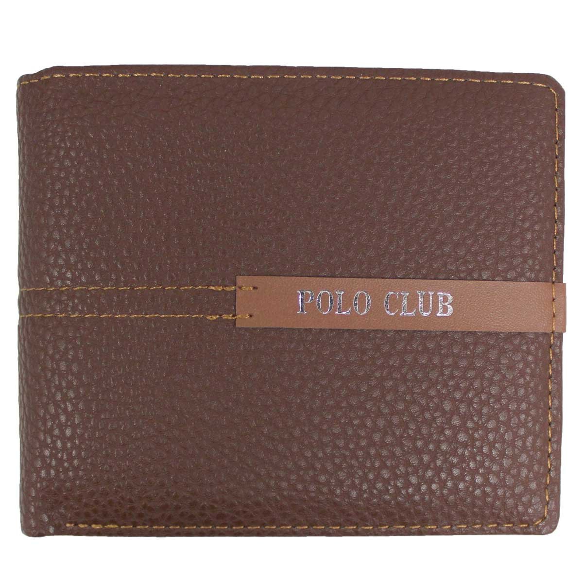 Billetera Café Claro Rcb Polo Club para Hombre