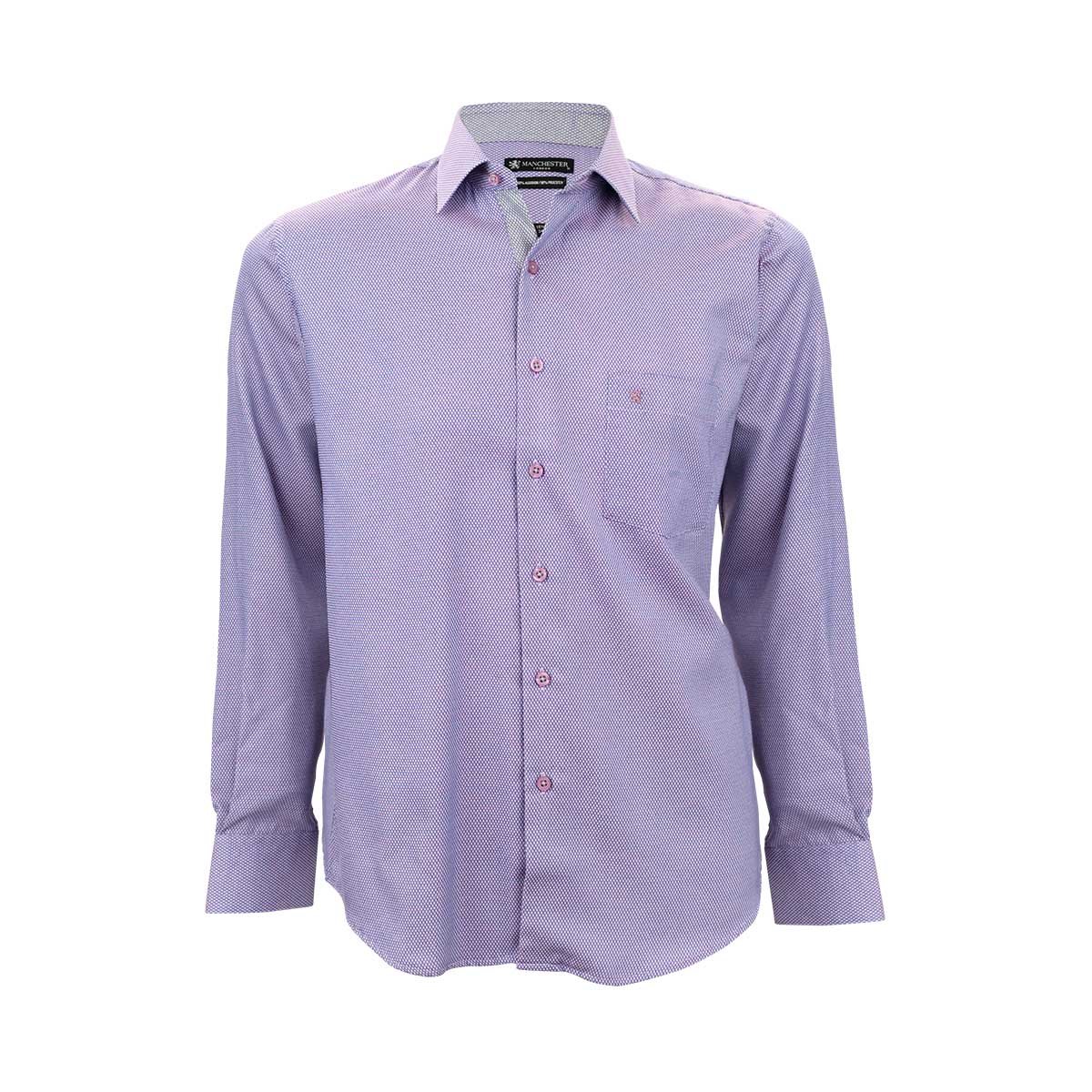 Camisa de Vestir Lila para Caballero Manchester