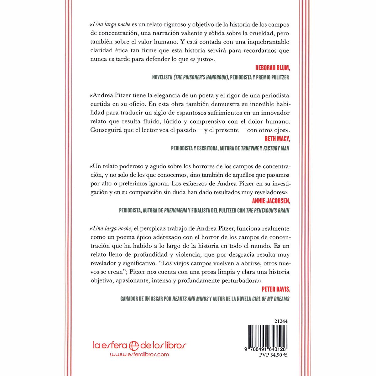 Una Larga Noche la Esfera de los Libros