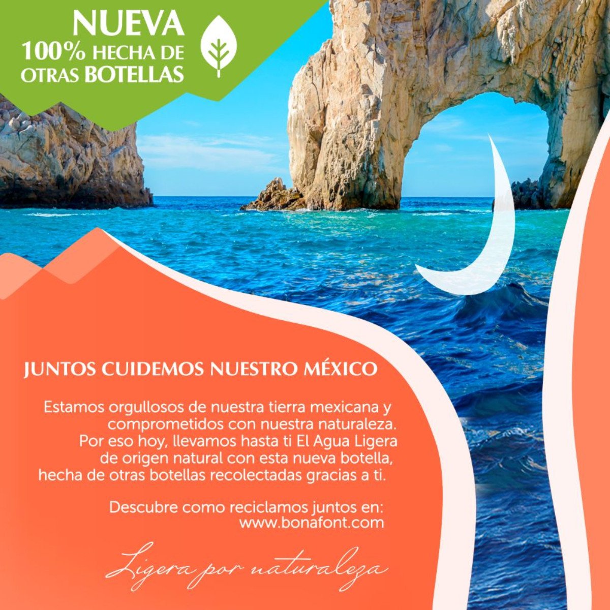 Agua Natural, 1 L. Bonafont