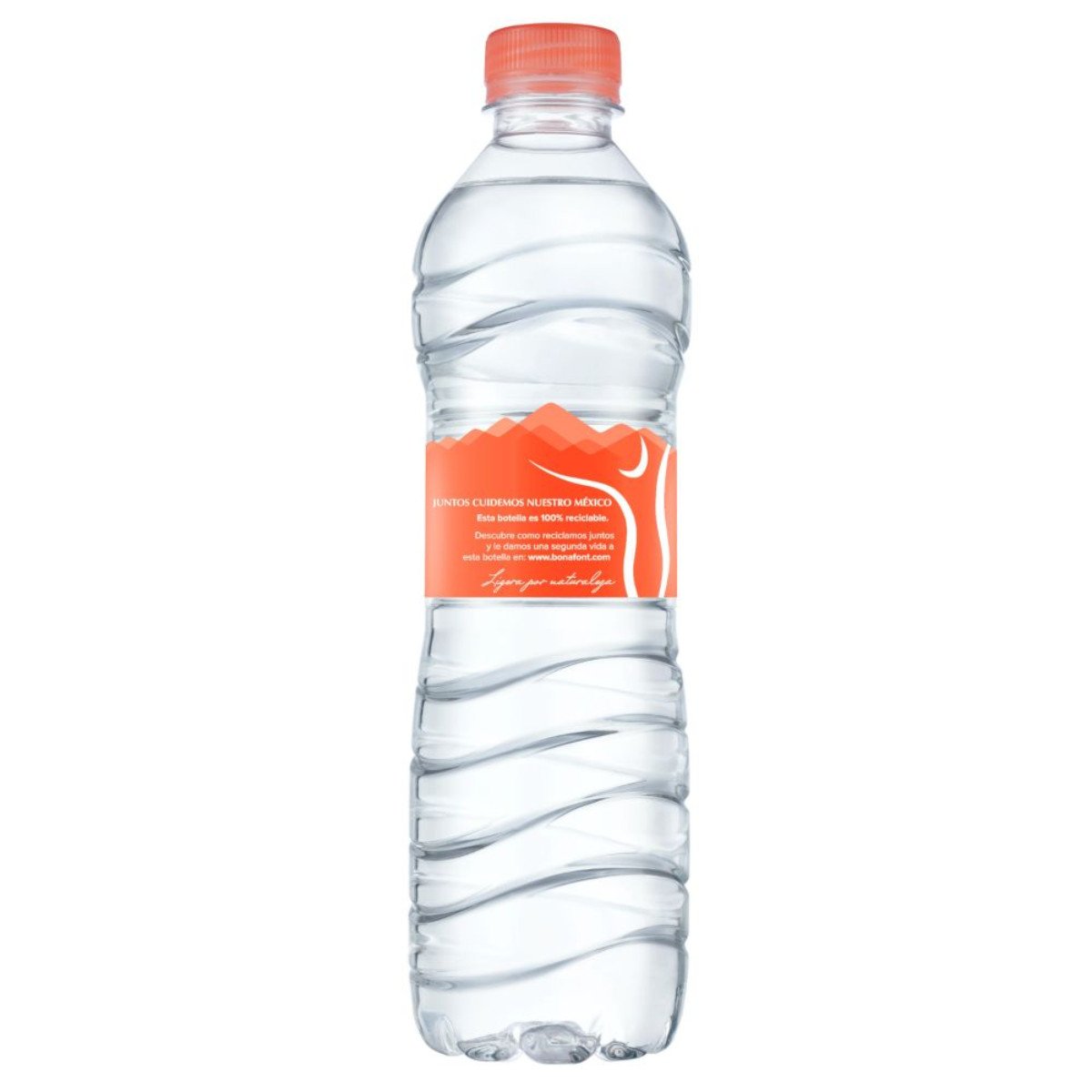 Agua Natural, 600 Ml.  Bonafont