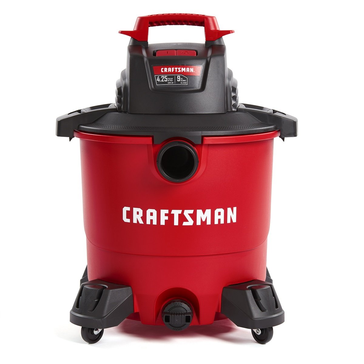 Aspiradora para Seco/ Mojado de 9 Galones y 4.25 Hp Craftsman