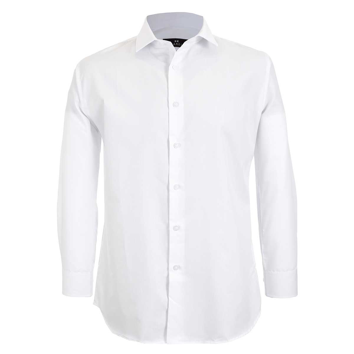 Camisa de Vestir Manga Larga Blanca para Hombre Vasarelli