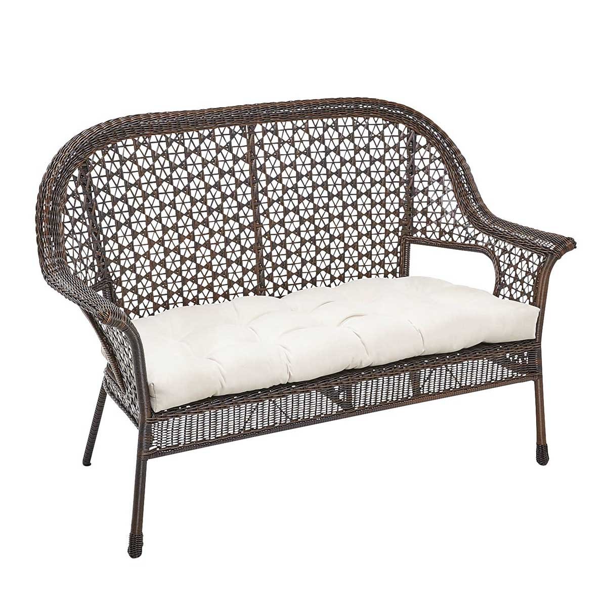 Settee Mocha Celeste - Pier 1 Imports
