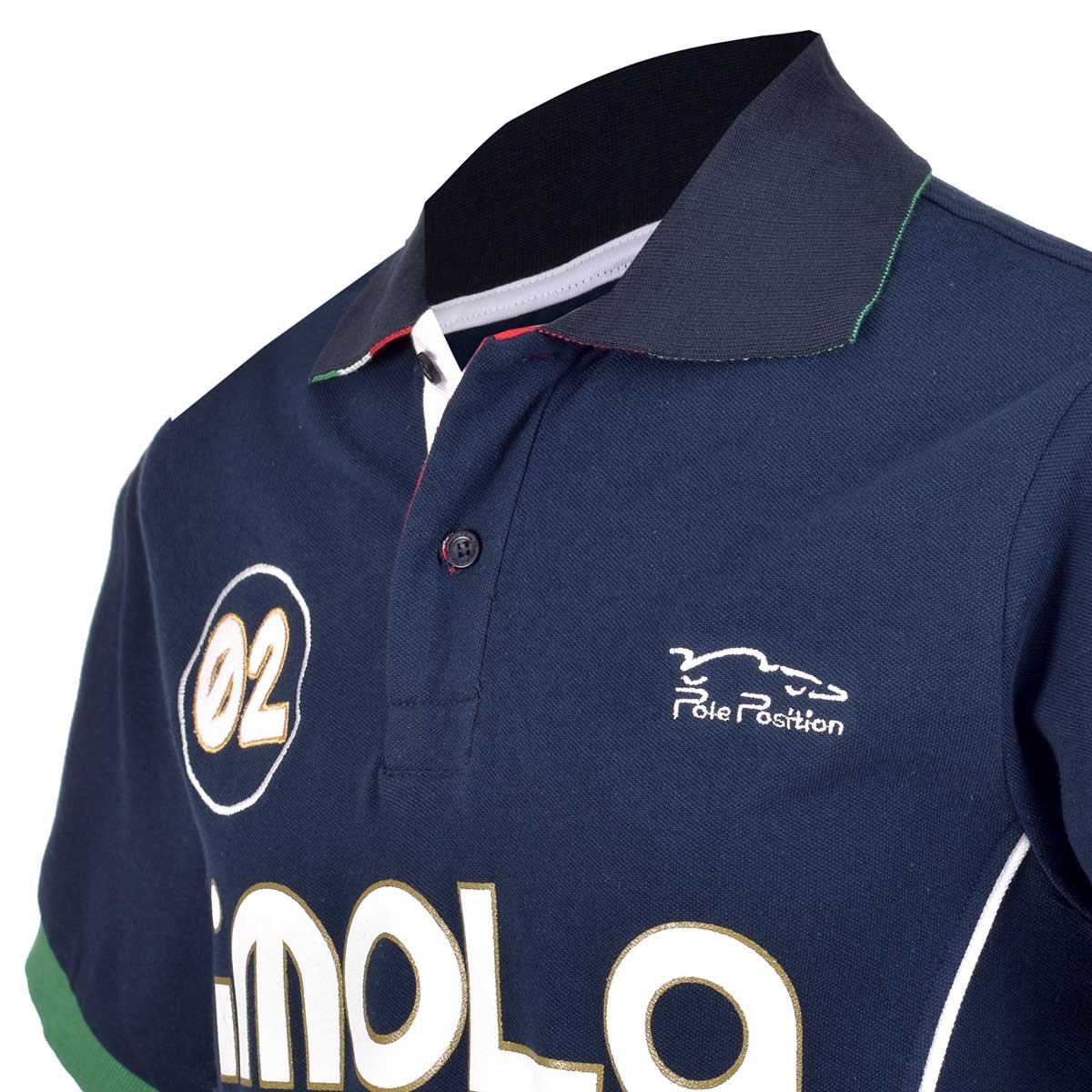 Playera Azul Obscuro Pole Position para Caballero