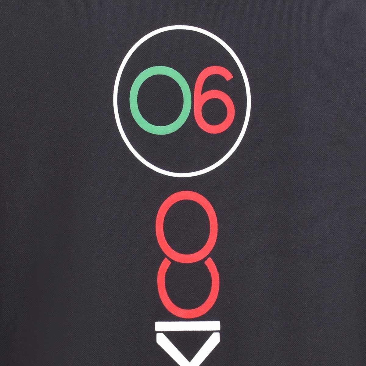 Playera Negra Pole Position para Caballero