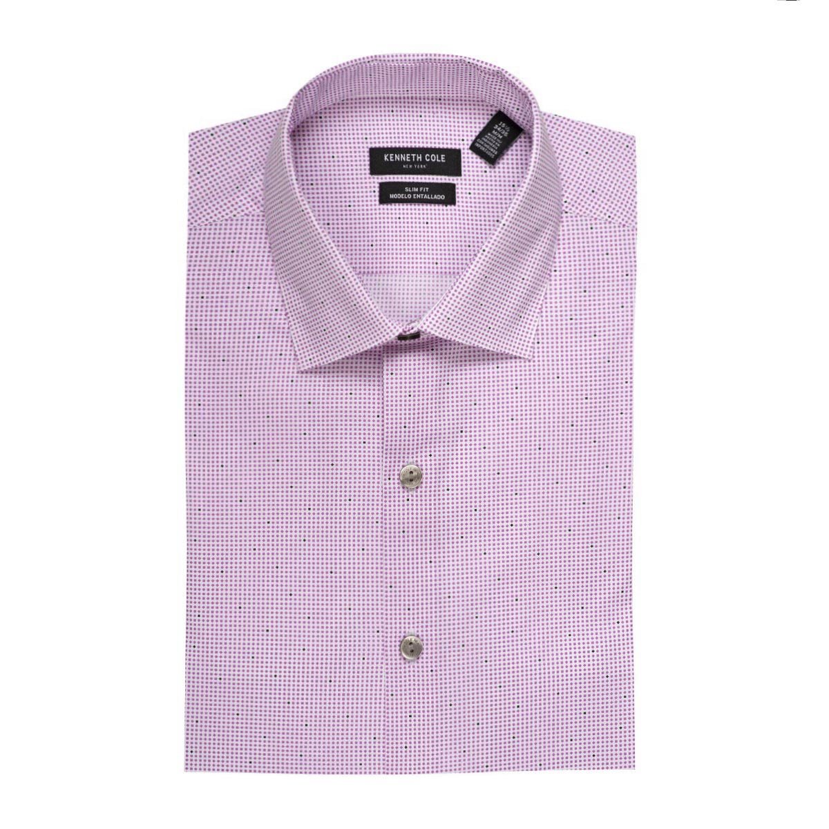 Camisa de Vestir Rosa Combinado para Caballero Kenneth Cole