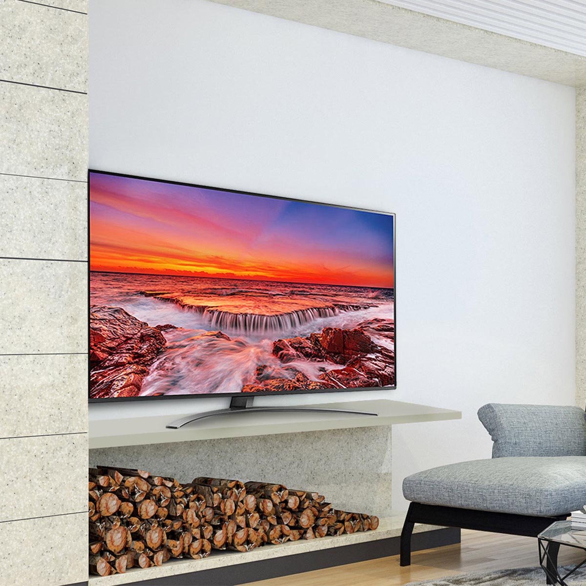 Pantalla 55" Nanocell Tv Ai Thinq 4K 55Nano81Una LG