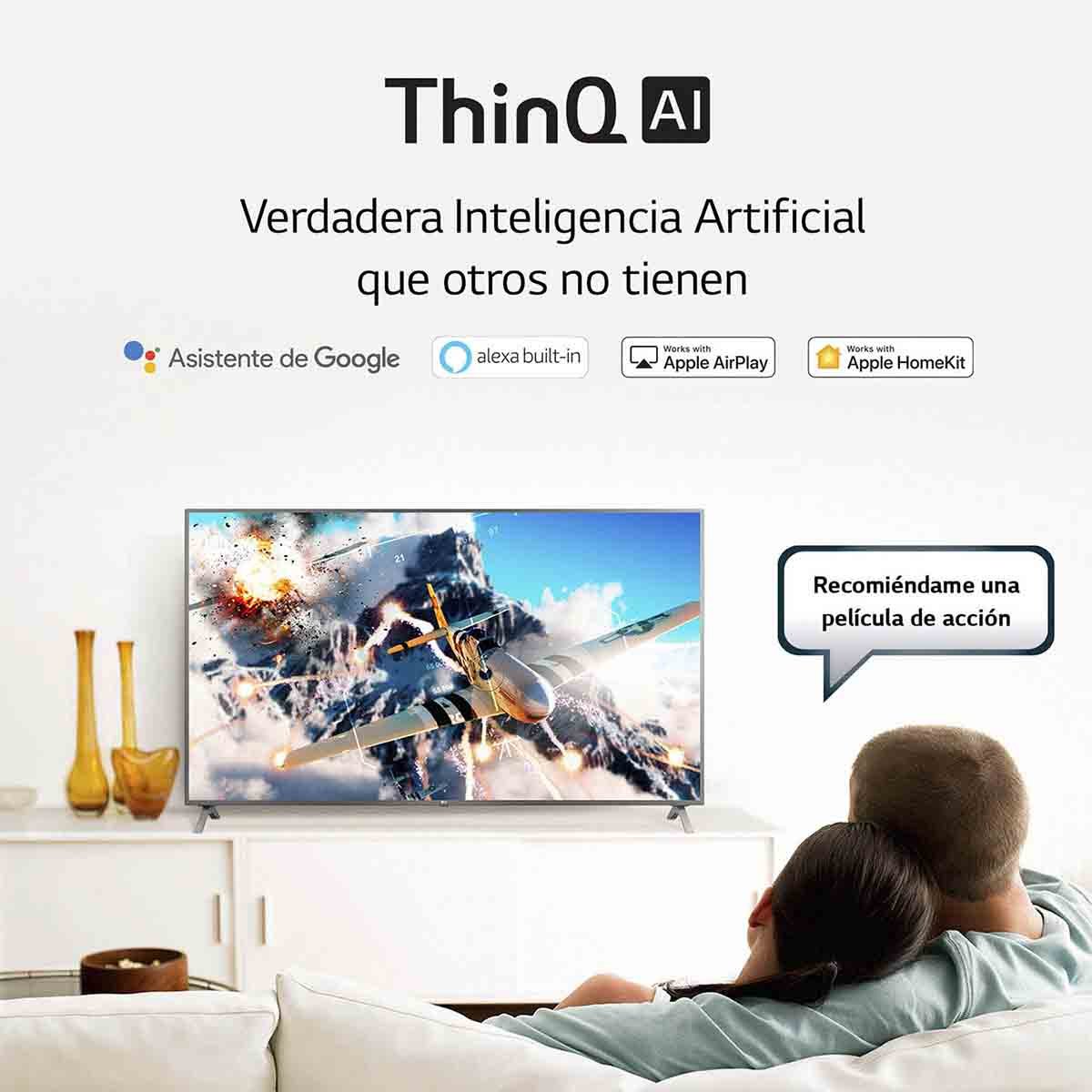 Pantalla 55" Nanocell Tv Ai Thinq 4K 55Nano81Una LG