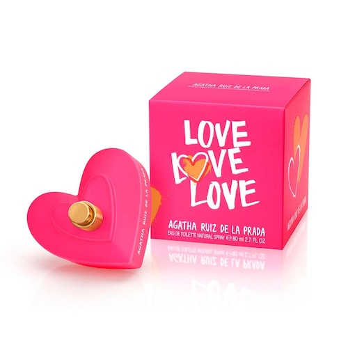 Fragancia para Mujer Agatha Ruiz de la Prada Love Love Love Edt 80Ml