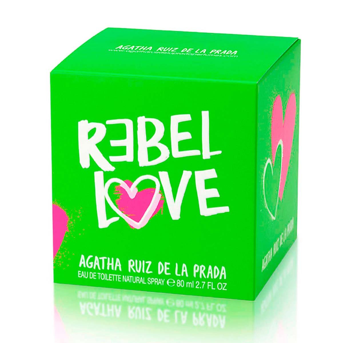 Fragancia para Mujer  Agatha Ruiz de la Prada Rebel Love Edt 80Ml