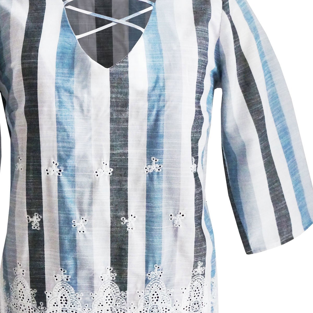 Blusa Cerrada con Aplicación Dede para Dama