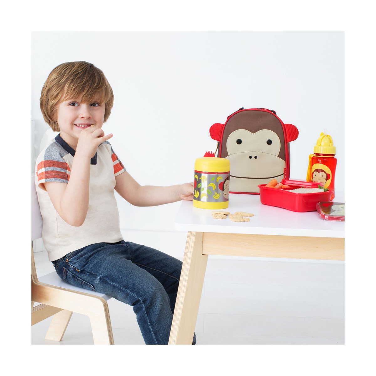 Lonchera de Mono Skip Hop